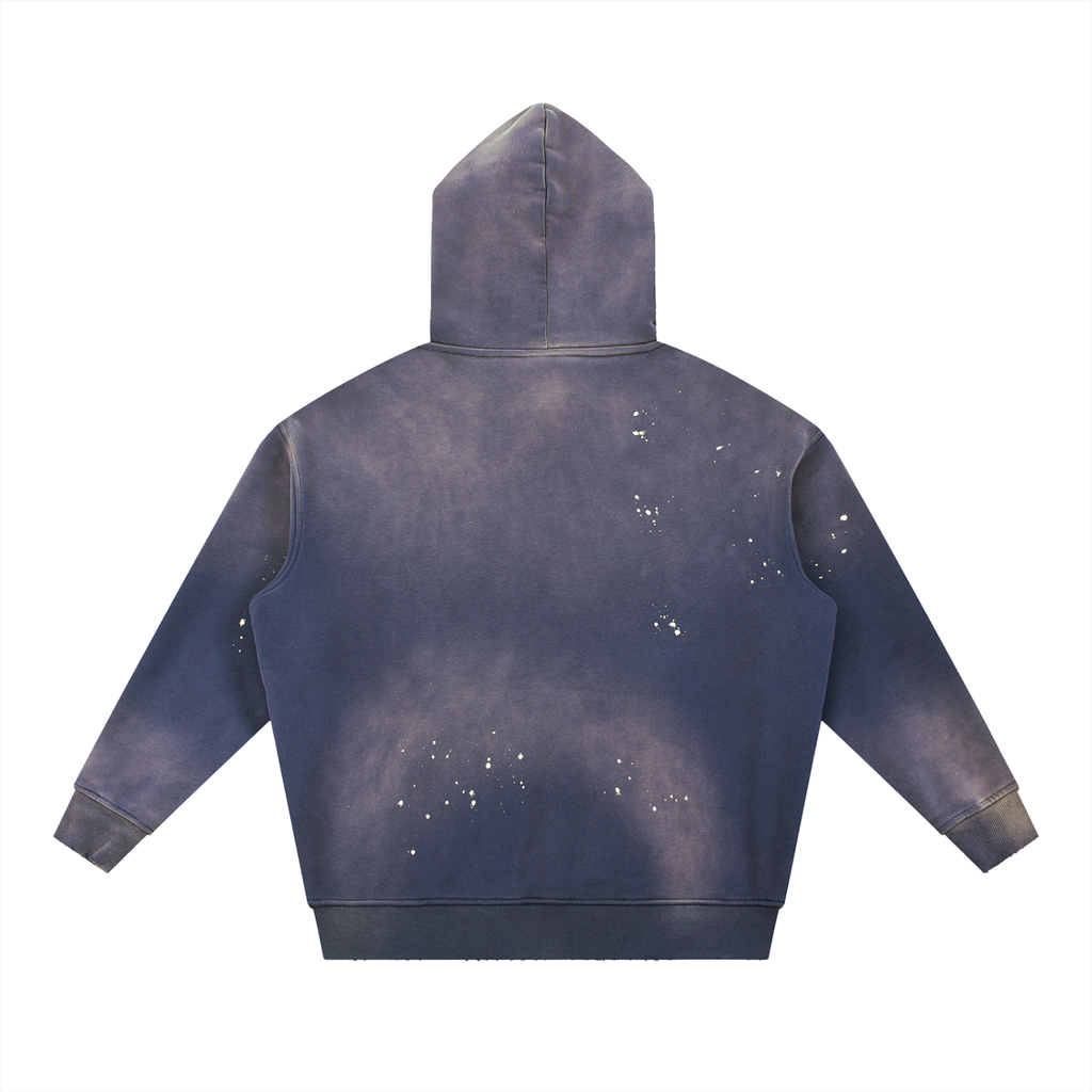 BEHEM ( Storm) Frayed Fleece Hoodie