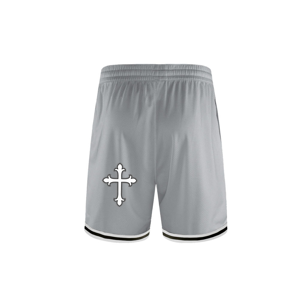 Classic Stripe Trim Basketball Shorts