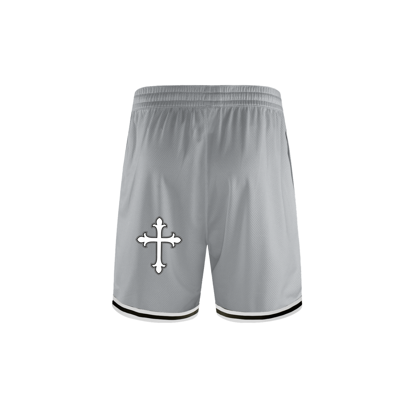 Classic Stripe Trim Basketball Shorts