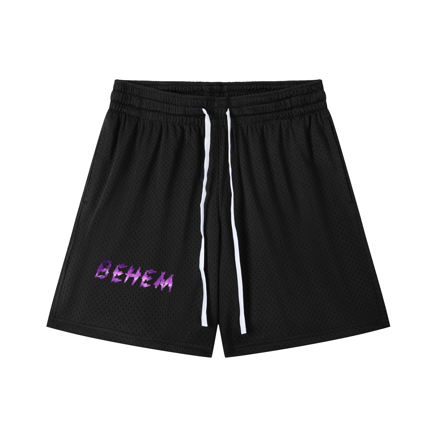BEHEM (Storm)Mesh Drawstring Shorts