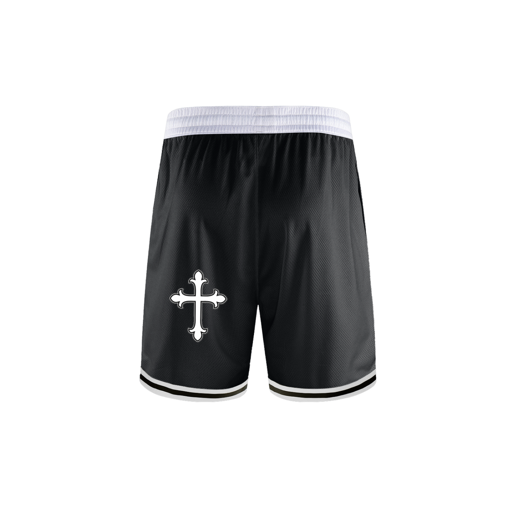 Classic Stripe Trim Basketball Shorts