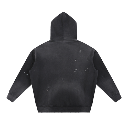 BEHEM ( Storm) Frayed Fleece Hoodie