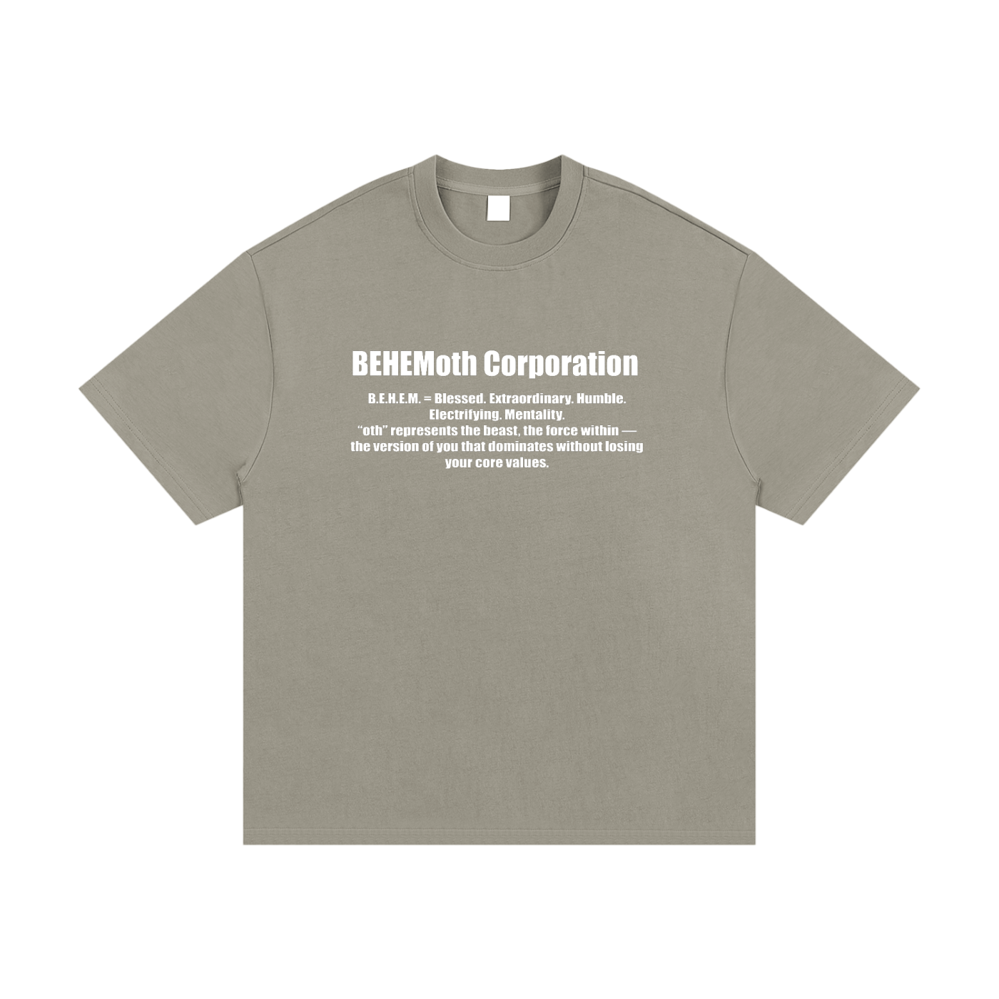 Define (Essential Heavyweight Cotton T-Shirt)