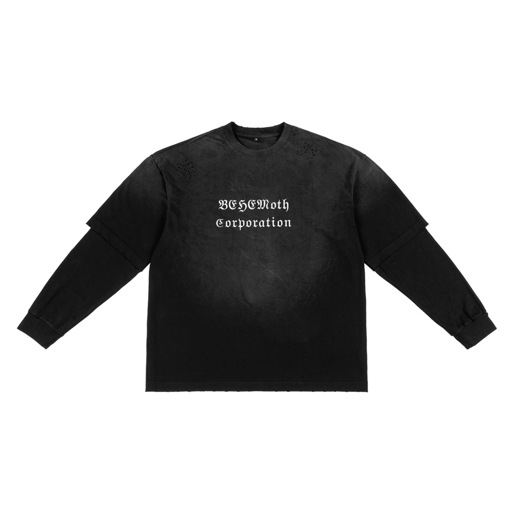 BEHEMoth Corporation (Sunfade Hand-Frayed Faux Two-Piece T-Shirt)
