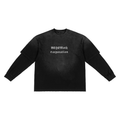 BEHEMoth Corporation (Sunfade Hand-Frayed Faux Two-Piece T-Shirt)