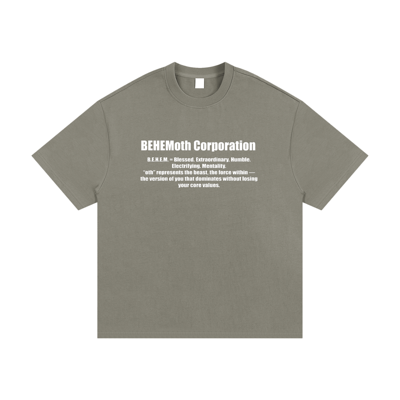 Define (Essential Heavyweight Cotton T-Shirt)